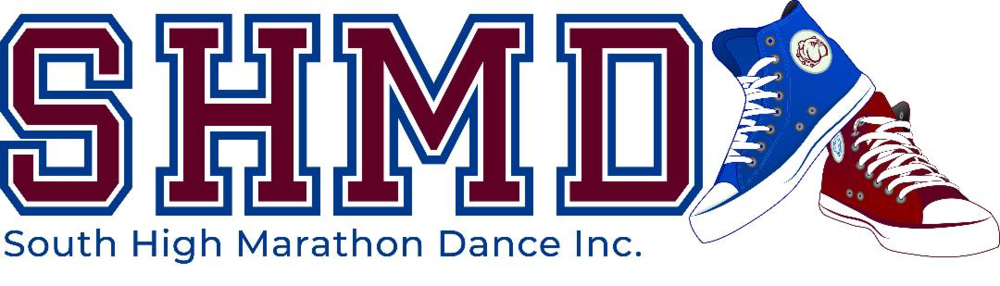 South High Marathon Dance logo with sneakers